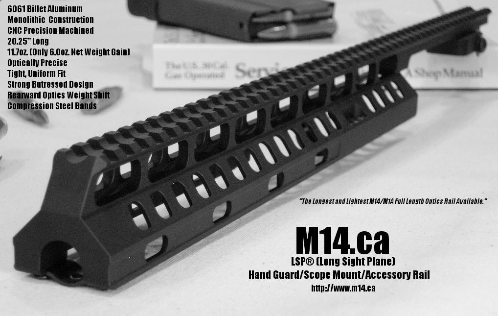 New M14 Ca Lsp Or Long Sight Plane Hand Guard To Release