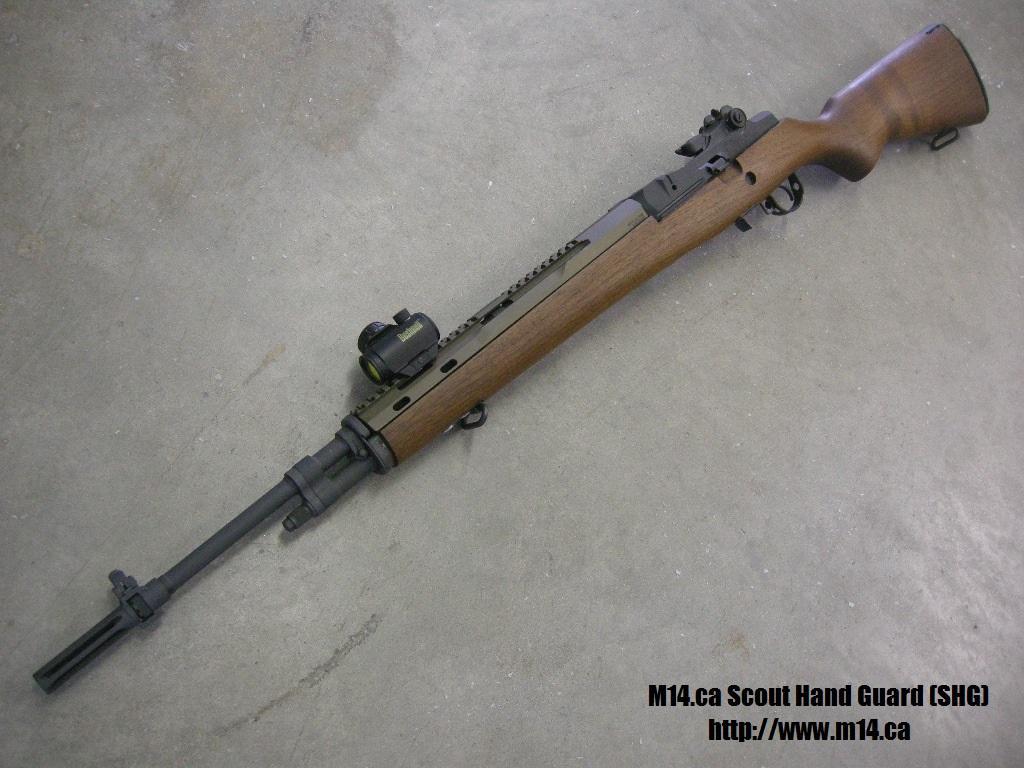 M14 Ca M14 M1a Scout Hand Guard Shg. m1a light mount m14 ca m14 ...