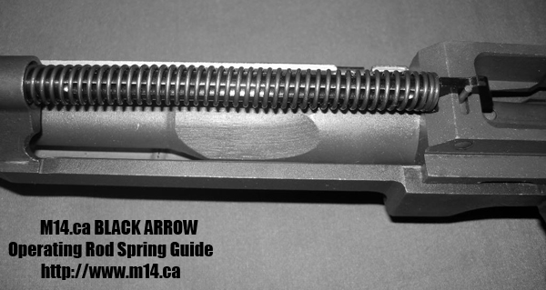 M14/M1A Black Arrow Op Rod Spring Guide Installed